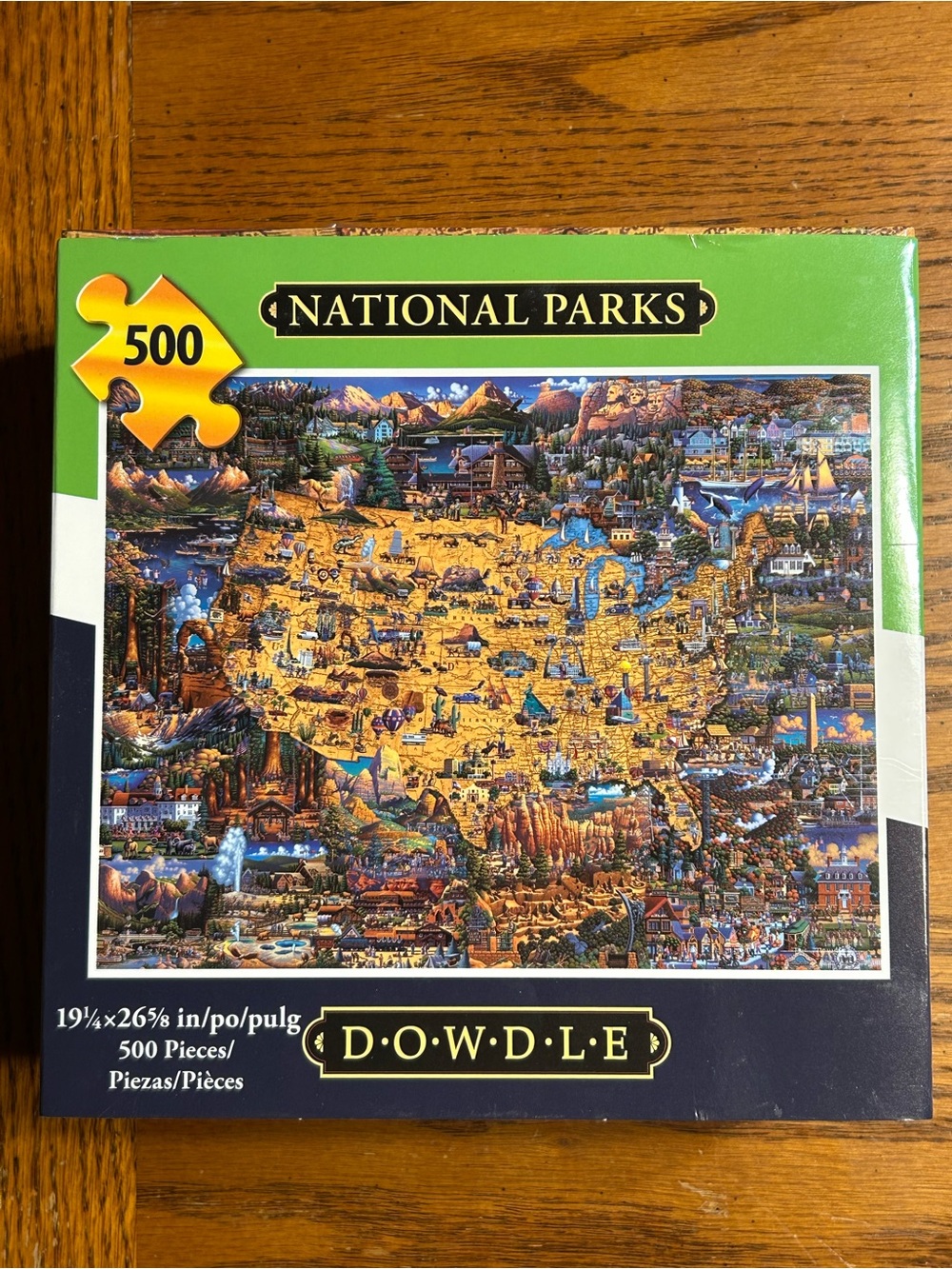 National Parks 500-Piece Jigsaw Puzzle - NEW   Unopened by Dowdle